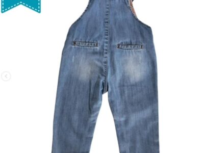 Overol de jean azul de Zara