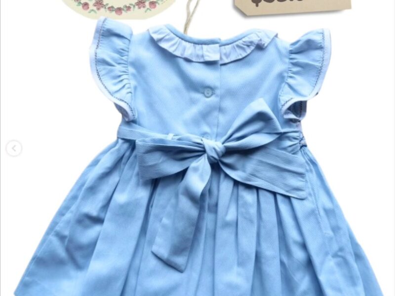 Vestido azul marca Bordino