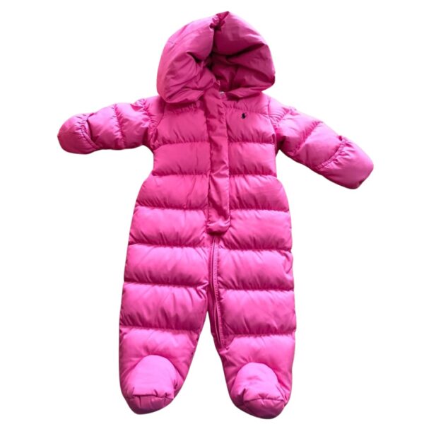 Sleeping enterizo para bebé color fucsia