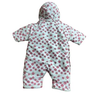 Pijama enteriza para bebé niña estampada