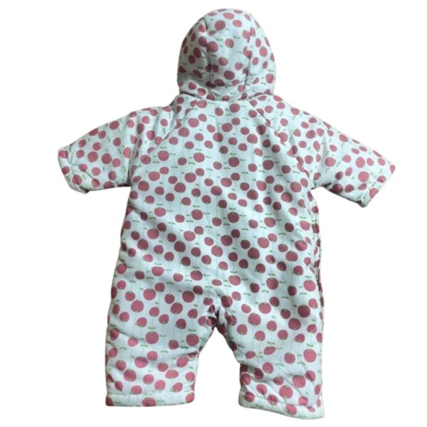 Pijama enteriza para bebé niña estampada