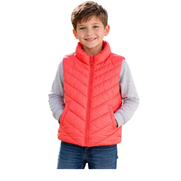 Chaleco color naranja marca GAP