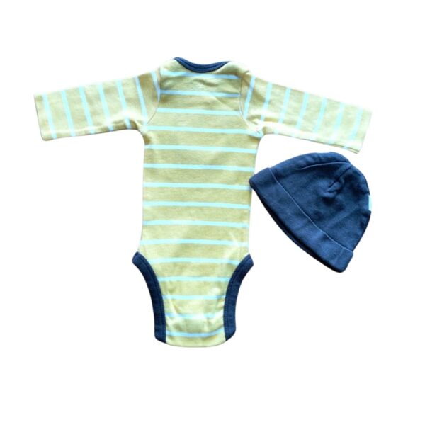 Combo de body para recién nacido de manga larga y manga corta