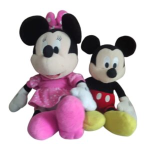 Combo peluches de Minnie y Mickey