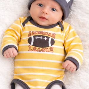 Combo de body para recién nacido de manga larga y manga corta