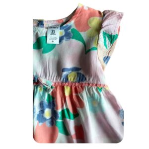 Vestido marca Carter’s talla 2 suave y liviano