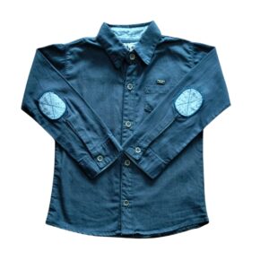 Camisa manga larga color azul oscuro de CHAMPION LEAGUE TALLA 2