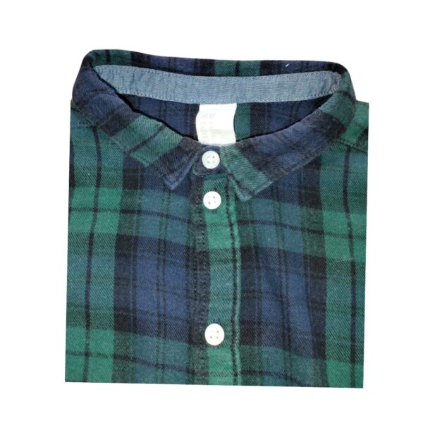 Camisa Manga Larga Carter’s Azul Oscuro para Bebé