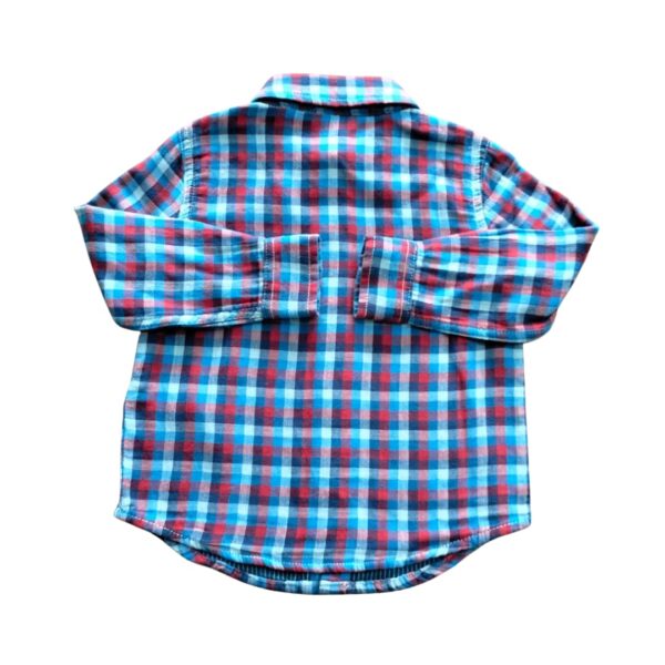 Camisa Joe Fresh a Cuadros Azul, Rojo y Blanco